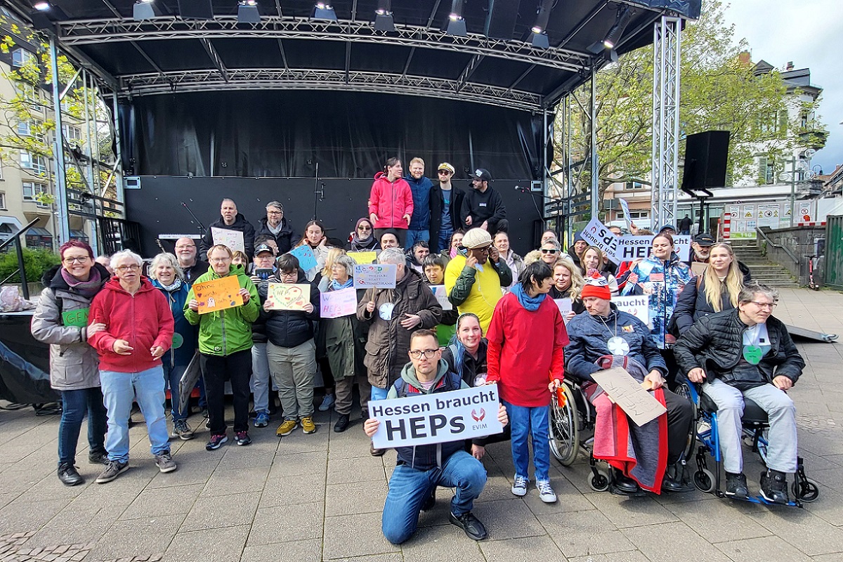 Aktionstag „Hessen braucht HEPs und andere Inklusionsprofis!“ am 25. April